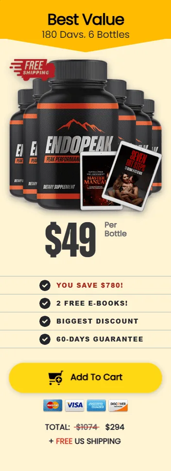  EndoPowerPro 6 Bottle Maximum Savings Package